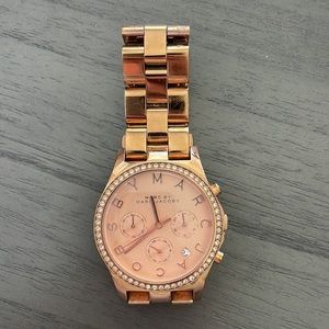 Marc by Marc Jacobs Rose Gold colored watch